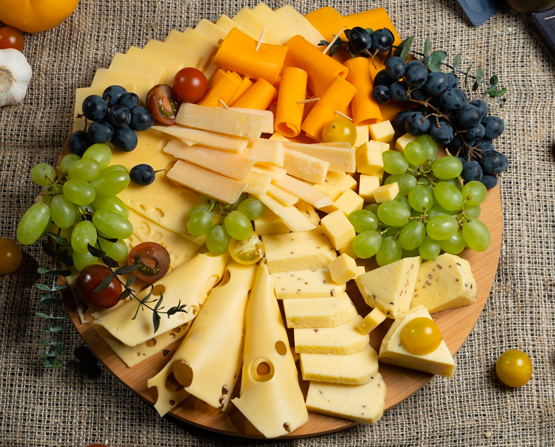 Plateau fruits et fromages